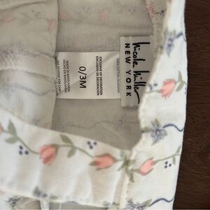Nicole Miller Baby Dress with Pink and Blue Floral Design